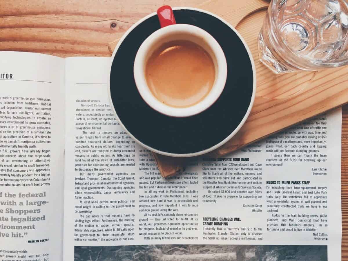 Przegląd prasy i poranna kawa
